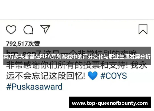 莱万多夫斯基在FIFA系列游戏中的评分变化与职业生涯发展分析